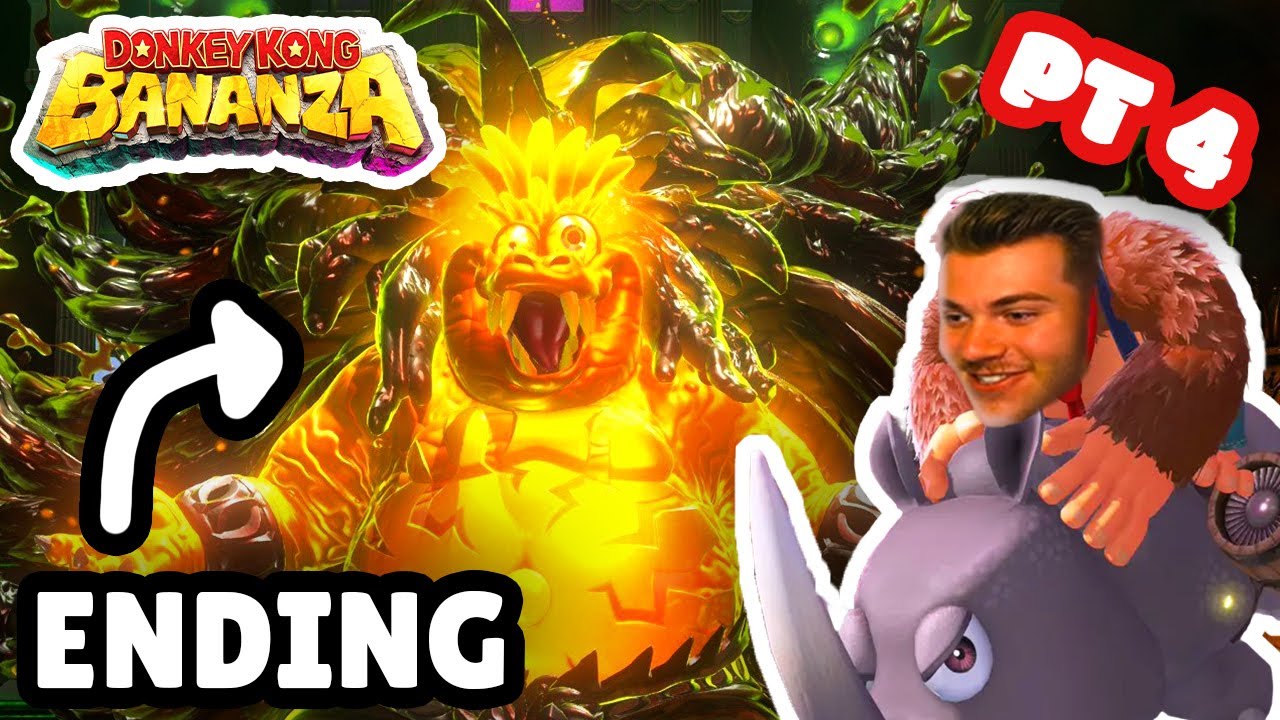 BEATING DONKEY KONG BANANZA! NEVER ENDING ENDING TO THIS GAME