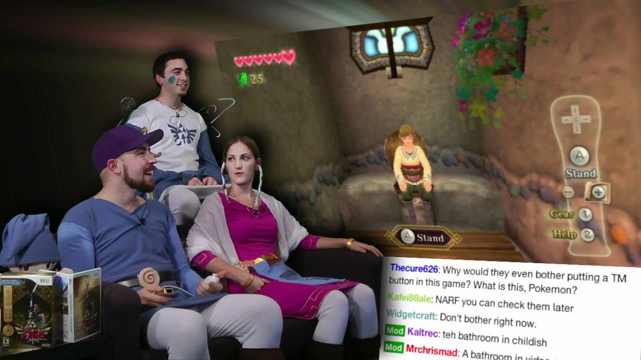 Breaking Pots with Deacon! - Skyward Sword is AWESOME! - Part 3