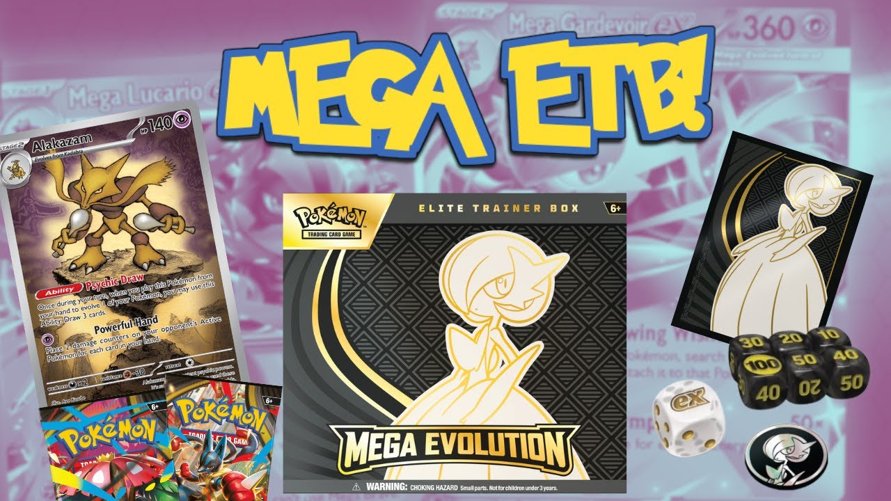 I FINALLY got an ETB! Opening the Mega Gardevoir Elite Trainer Box!