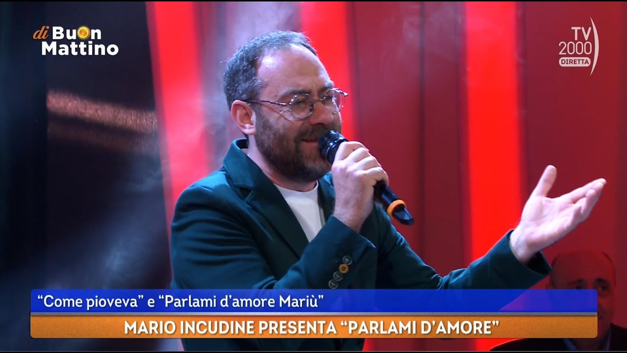 Di Buon Mattino (TV2000) - Mario Incudine presenta il suo ultimo spettacolo teatrale