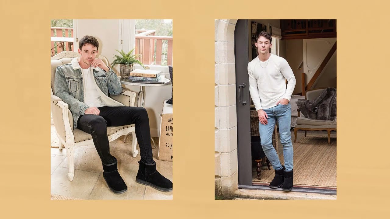 UGG Suede Mini Boots for Effortless Men&rsquo;s Fashion