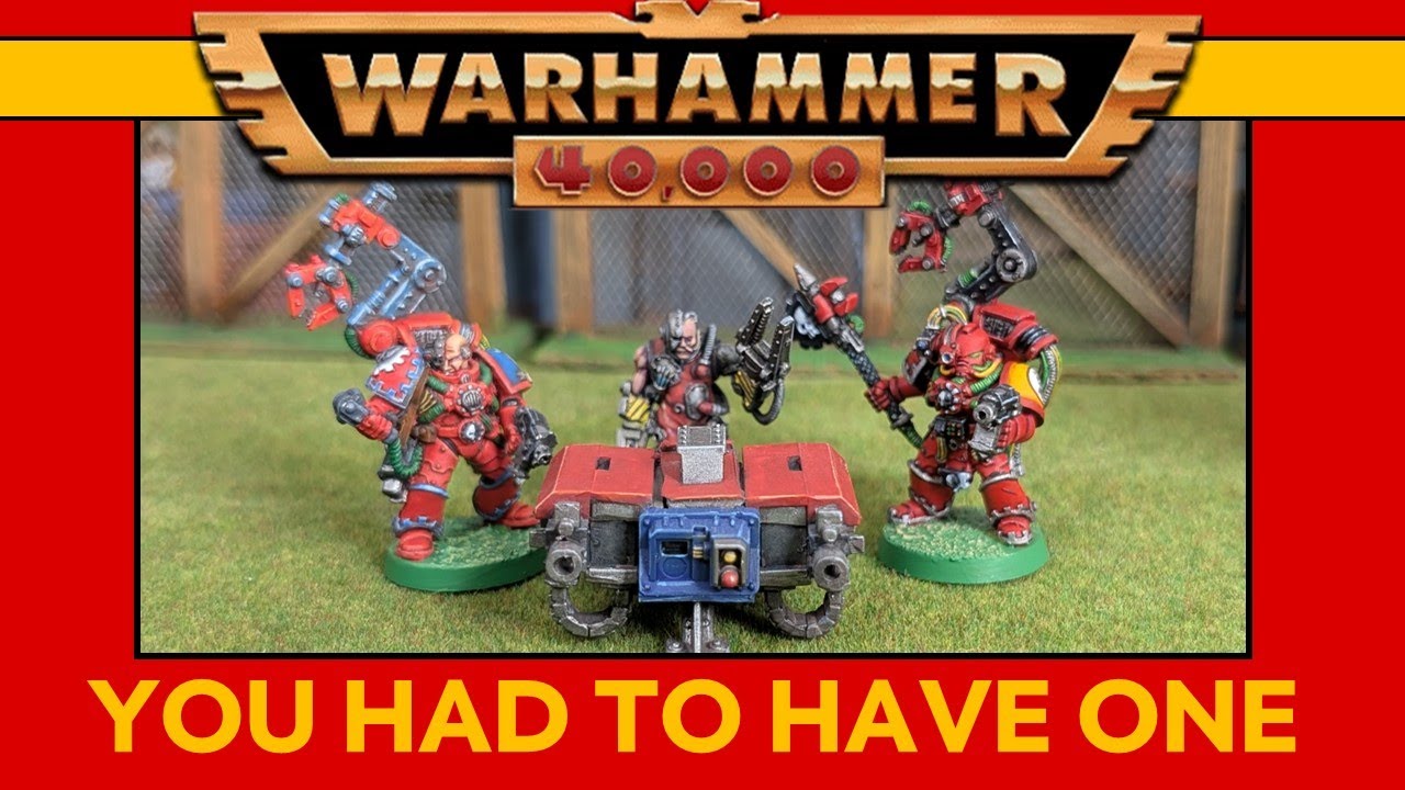 Techmarines were essential in 2nd edition Warhammer 40k | Painting Space Marines
