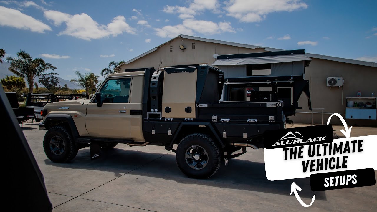 Alublack’s Ultimate Modular Vehicle Setups: Flatbeds, Canopies, Campers & More!