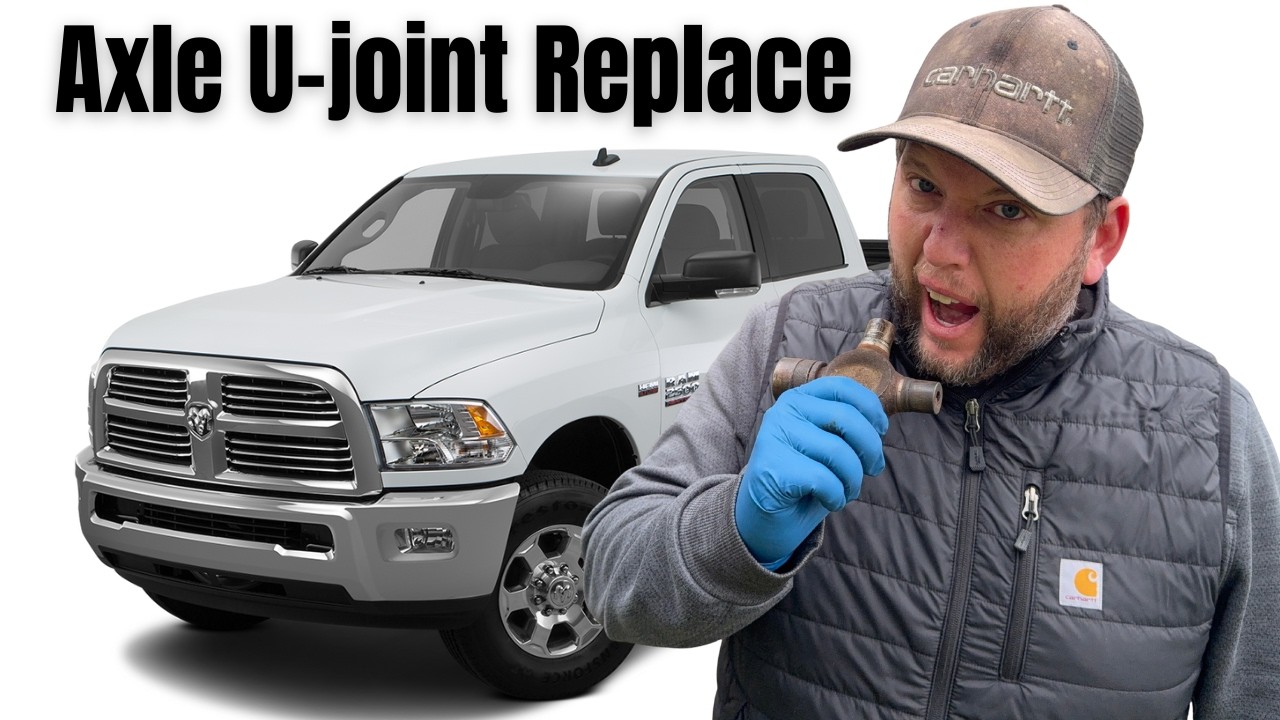 Ram 2500 Axle U-Joint Replacement: How HARD can it be?