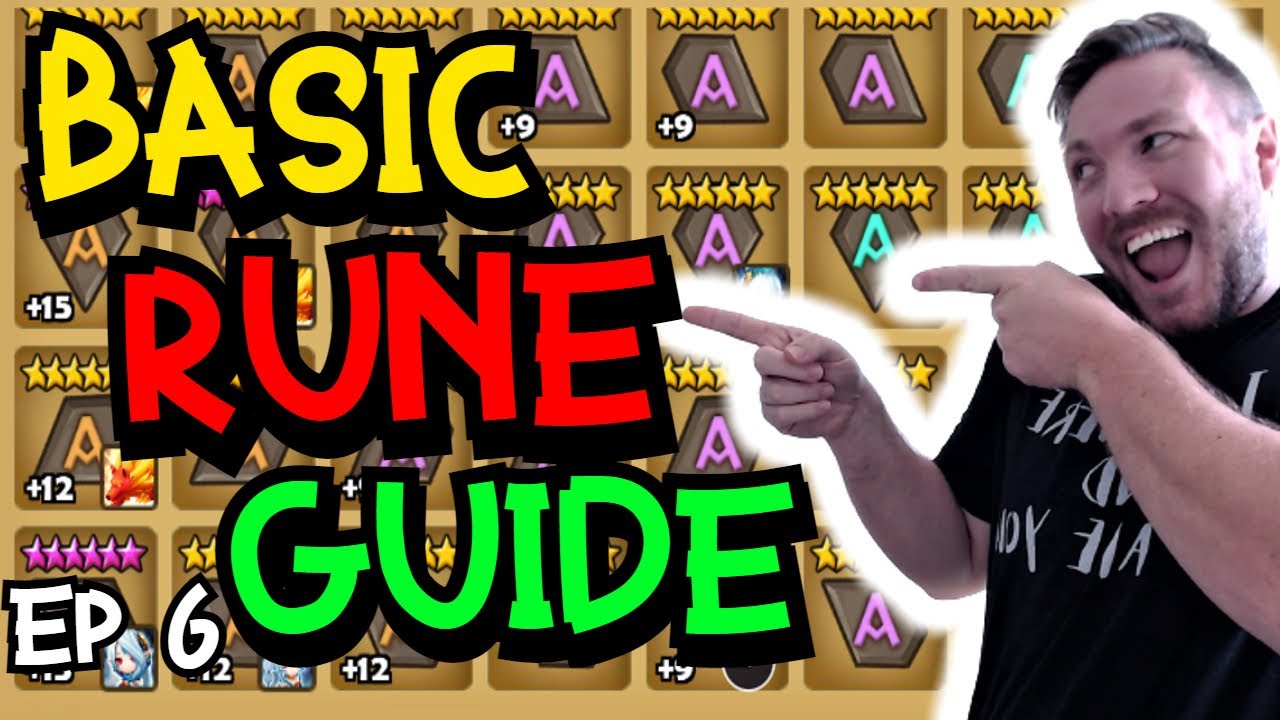 Beginner Rune Guide - Summoners War FAST PACED Beginner Guide 2022 ep6
