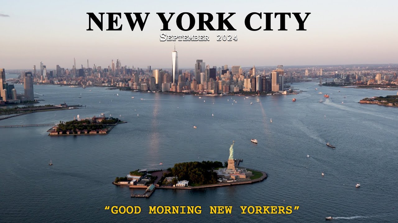 Good Morning New Yorkers - NYC 09.24 ☀️🚁