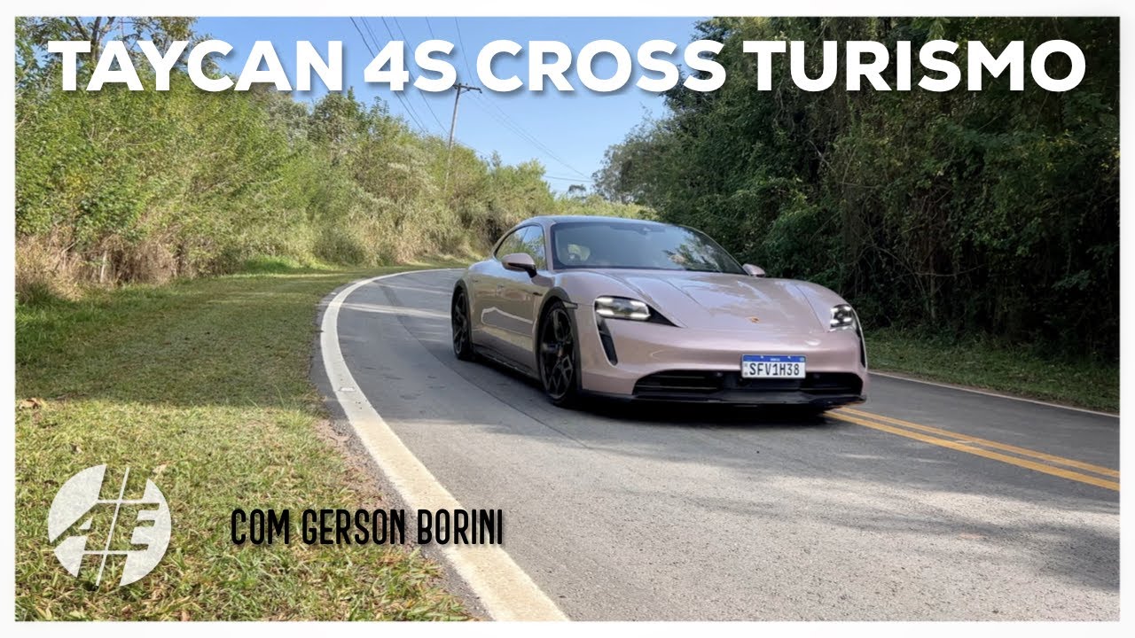 Porsche TAYCAN 4S Cross Turismo com GERSON BORINI