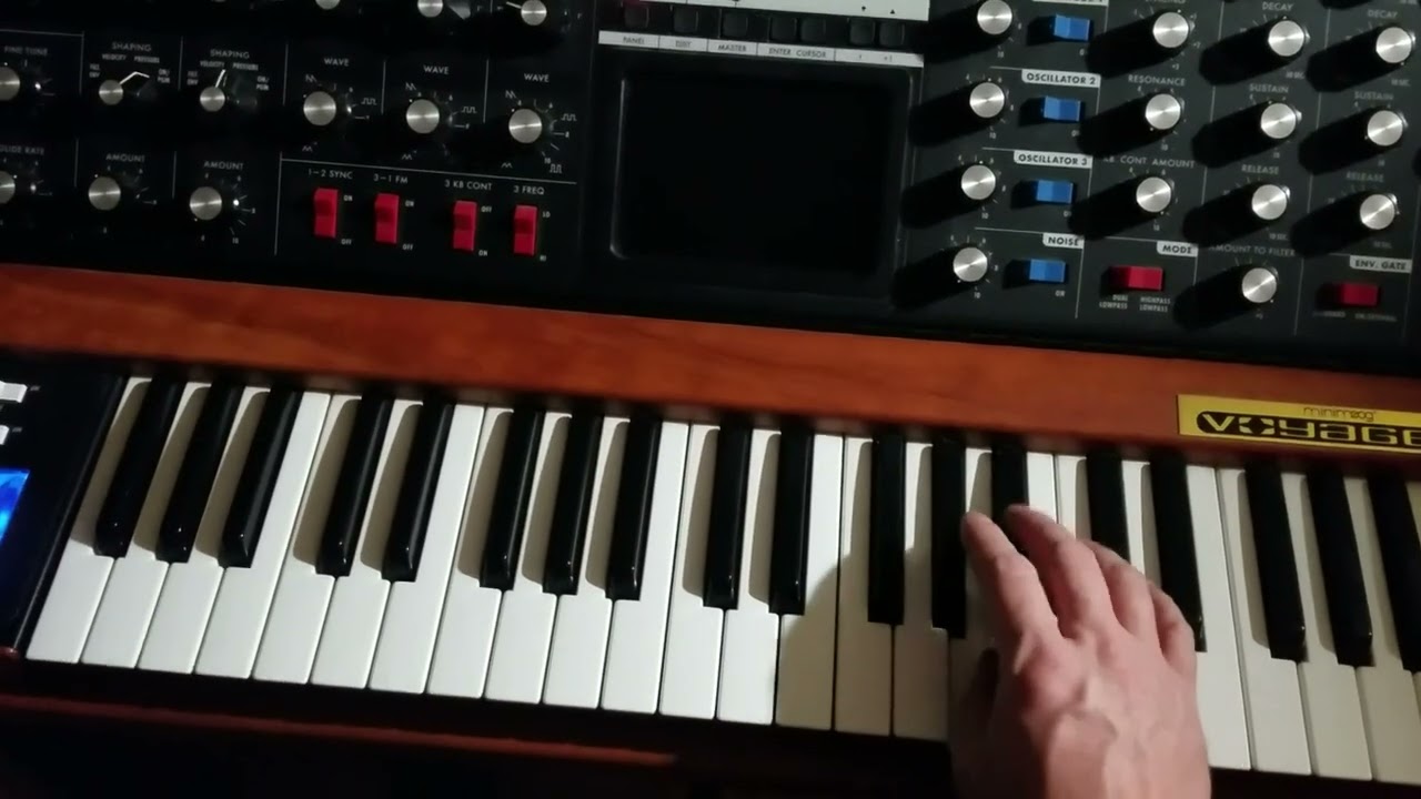 What is wrong with my Moog Voyager?