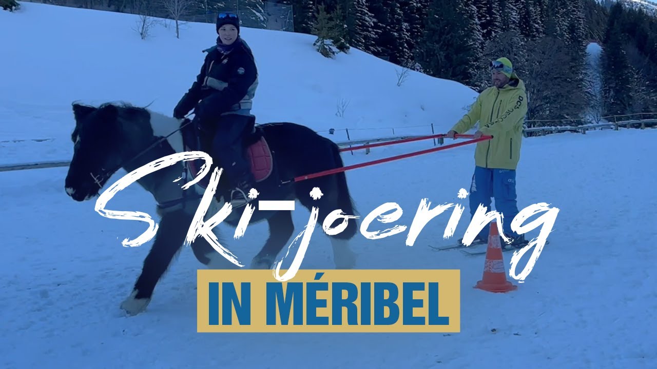 Ski-joering in M&eacute;ribel - Short (4K)