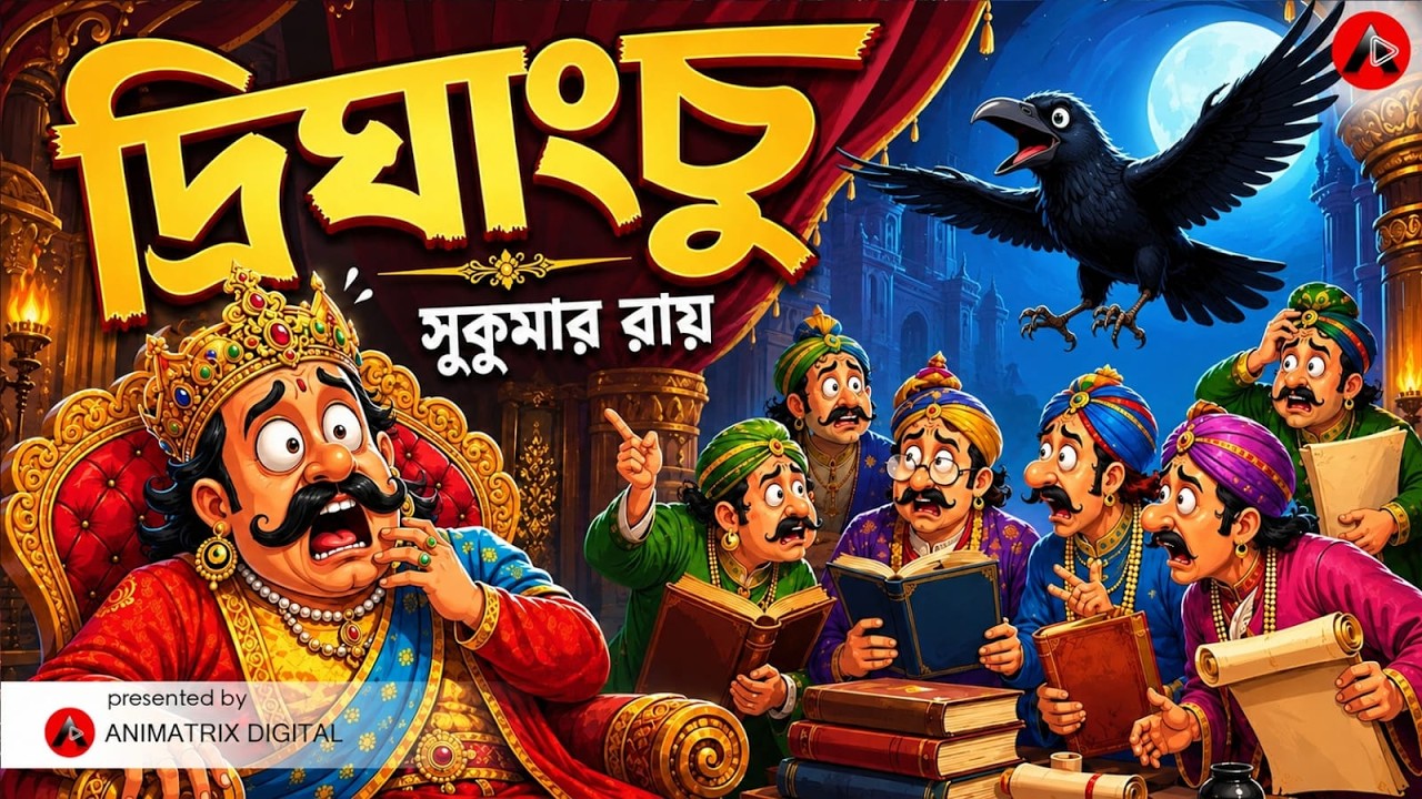 দ্রিঘাংচু | সুকুমার রায় | Funny | Bangla Cartoon | Animatrix Digital |