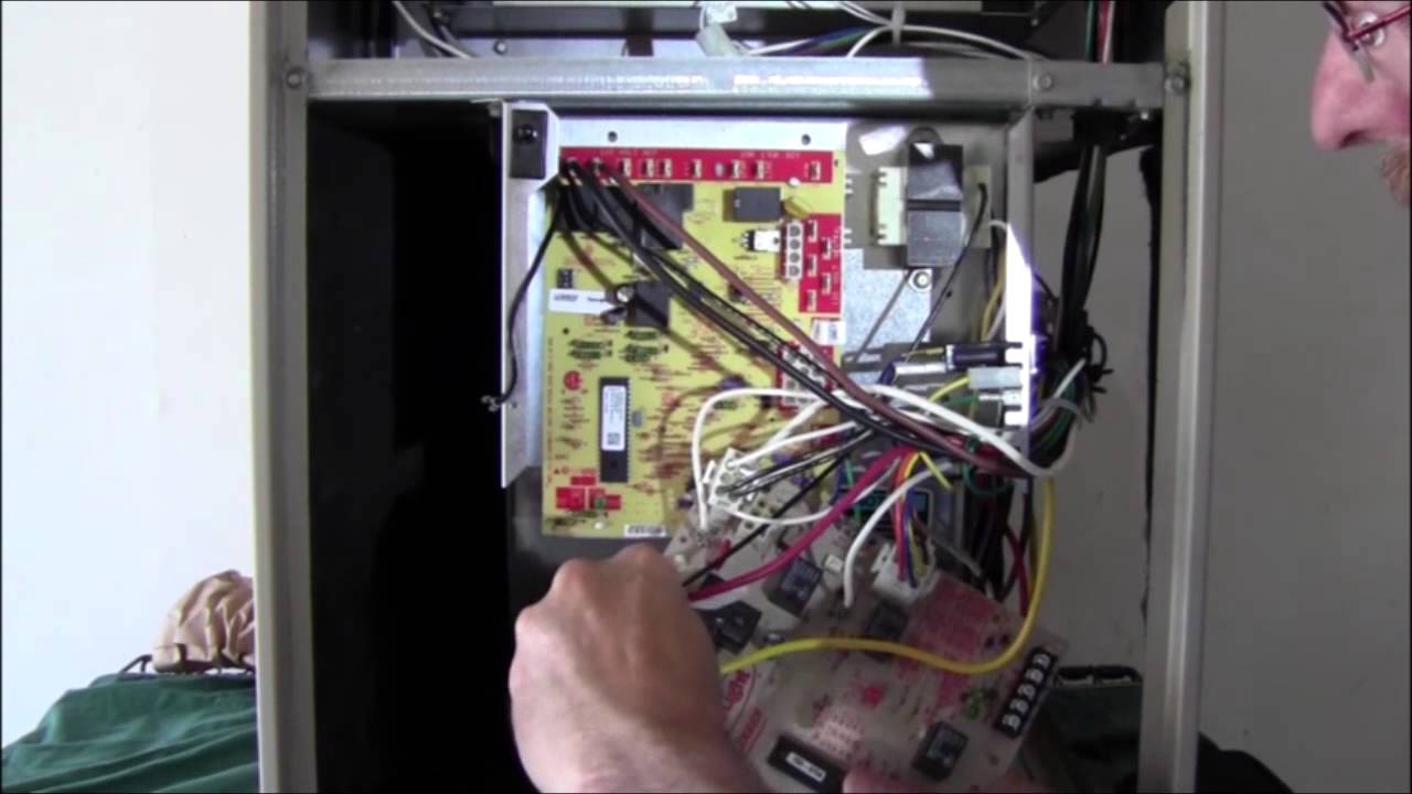 Replace an 83M00 Lennox Furnace Control Board (Replacement 19V36)