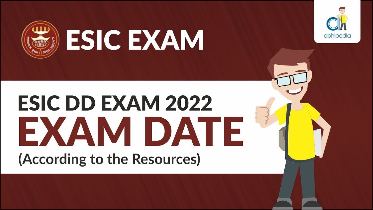 UPSC ESIC DD EXAM | EXAM DATE
