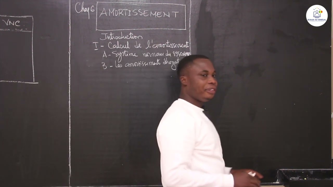 Cours - Première STEG - Comptabilité : Les amortissements / Suite 7 / M. Akpoto