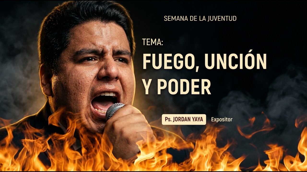 Fuego, uncion y poder 🔥 | Pastor Jordan Yaya