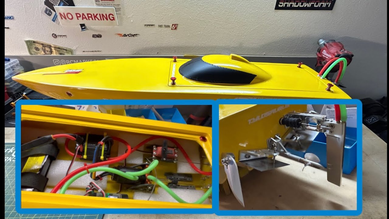 Scratch built Tomahawk nice project in the end.!!!#rcboat #tomahawk #flycolor #rocket #dumbo