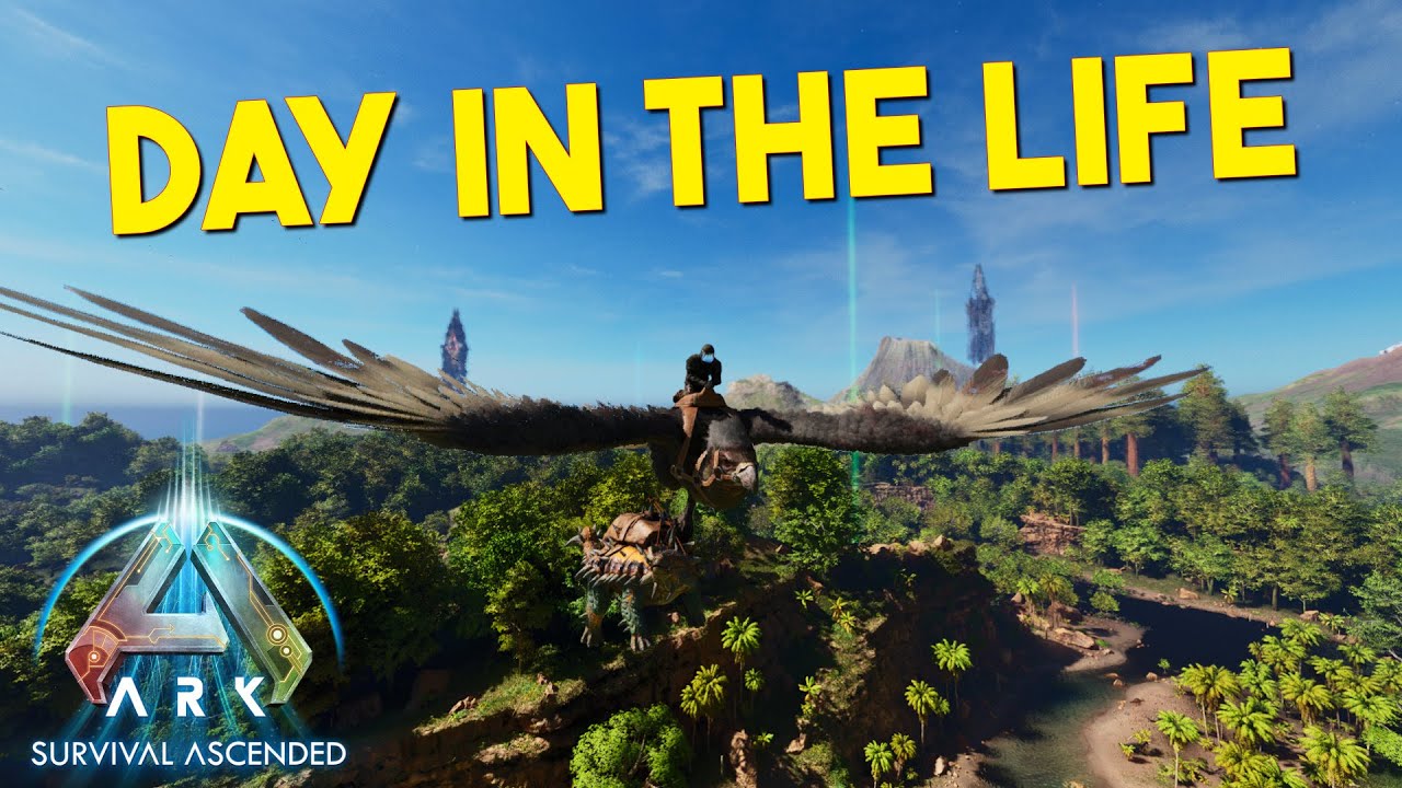 Daily Life As A Survivor In Ark Survivor Ascended #ARKade #playARK #ARKSurvivalAscended