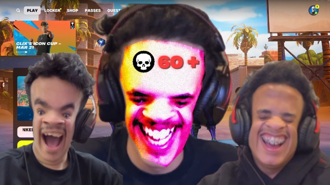 مع اخونا التوأم الثالث 🤯 | +Fortnite Kills 60 🎮