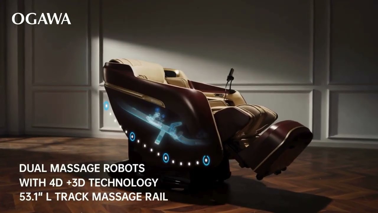 Master Drive Duo LE: Dual 4D + 3D Precision. Limitless Relaxation. | Ogawa Massage Chair