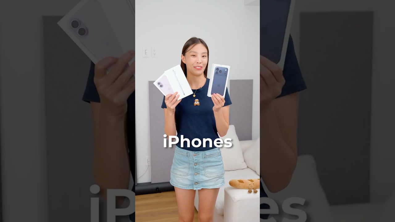 РАСПАКОВКА ВСЕХ ТРЕХ НОВЫХ IPHONE | iPhone 17 Pro Max, iPhone Air, iPhone 17 (+ розыгрыш!)