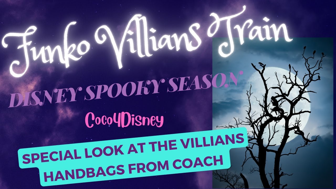 Funko Villain Train w/trip to see the Coach Villains Handbags