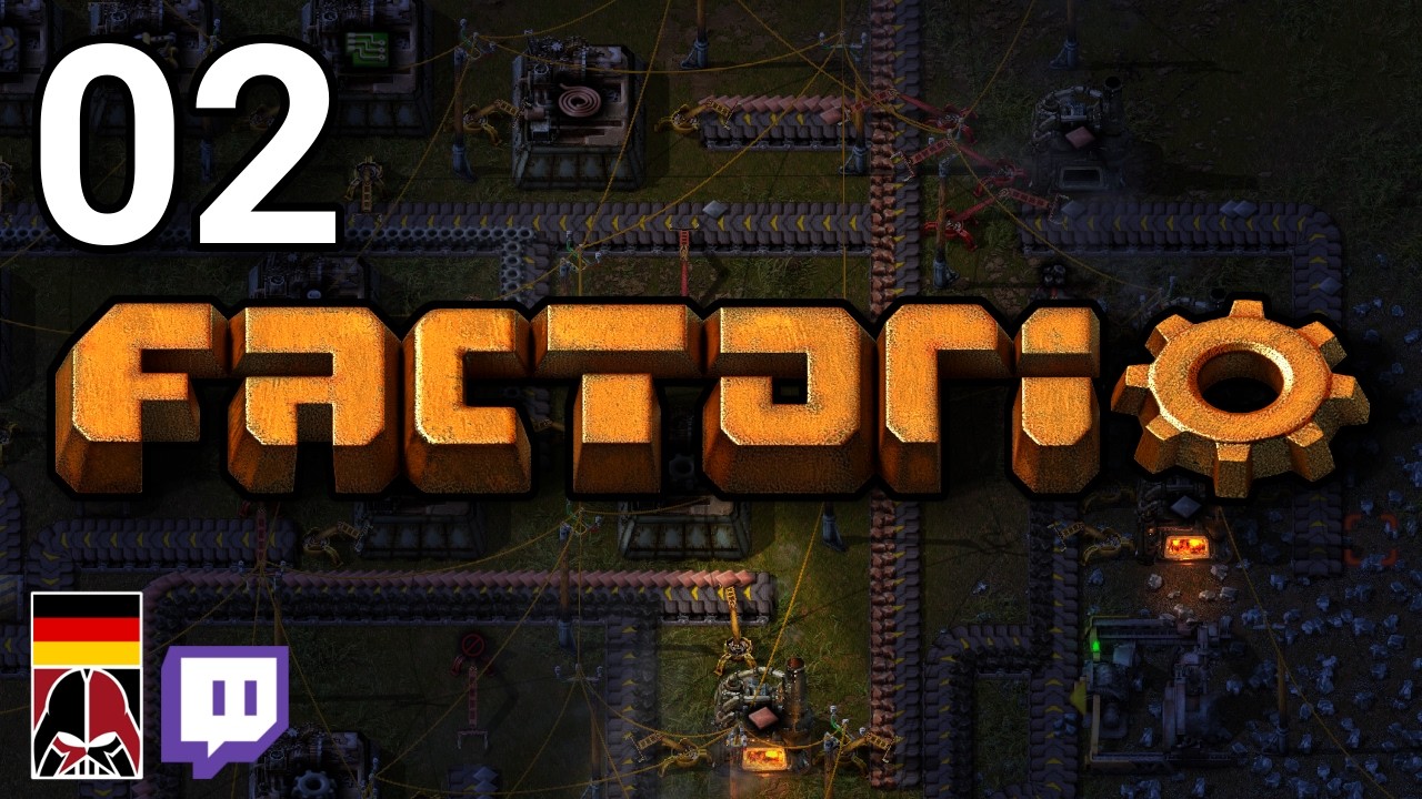 Factorio - Part 02 [GER Twitch VoD]
