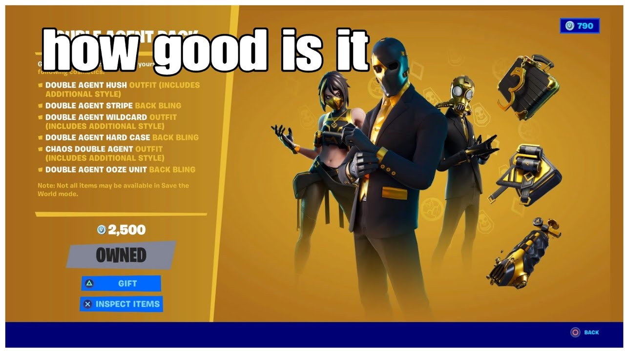Double agent pack review