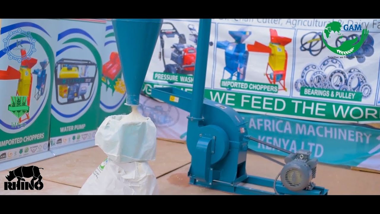 Poshomill - Grinding Mill || Model -  F40 || Maize Flour Machine