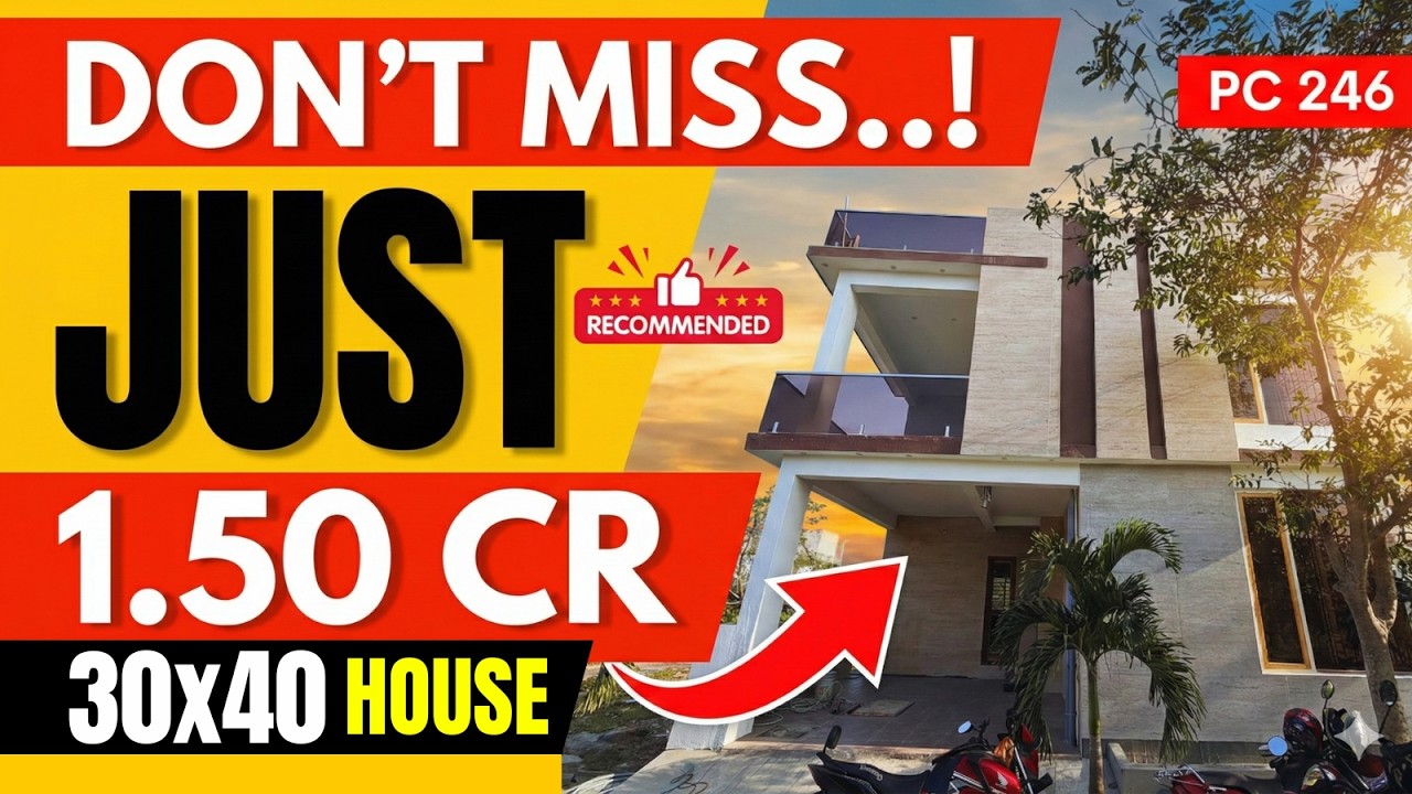 🔥DON’T MISS!😱30x40 House @JUST Rs 1.50 CR🔥Independent House for sale in Bangalore ✅Property for sale