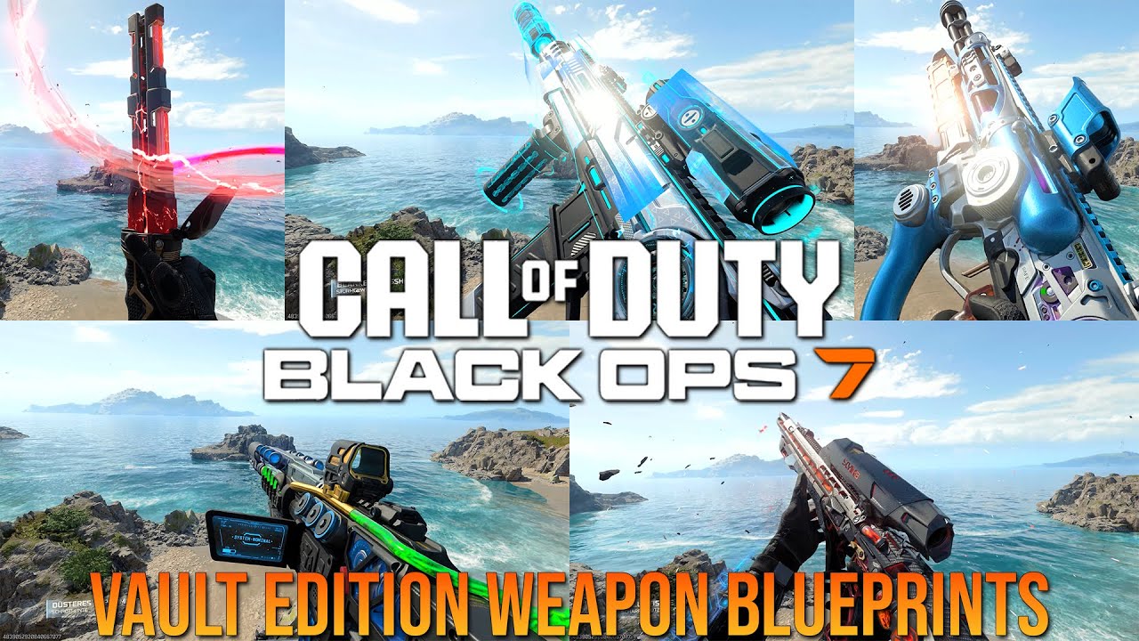 Call of Duty Black Ops 7 | Vault Edition Weapon Blueprints Showcase
