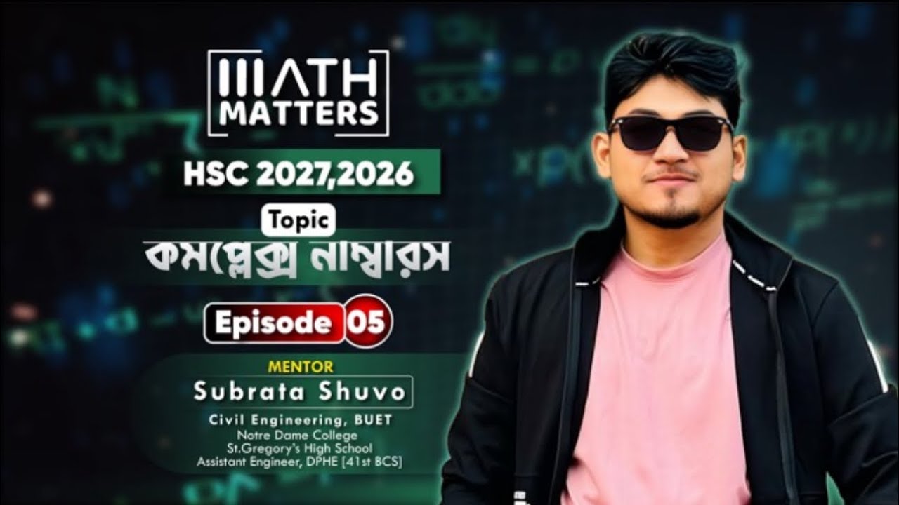 Complex Numbers || জটিল সংখ্যা || Academic to Admission || 100% EXPLAINED with BASICS || HSC Math