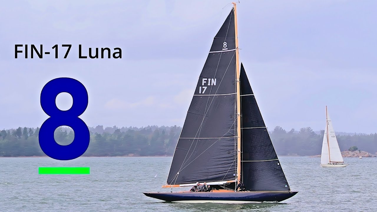 8mR yacht Luna FIN-17 - World Cup 2025