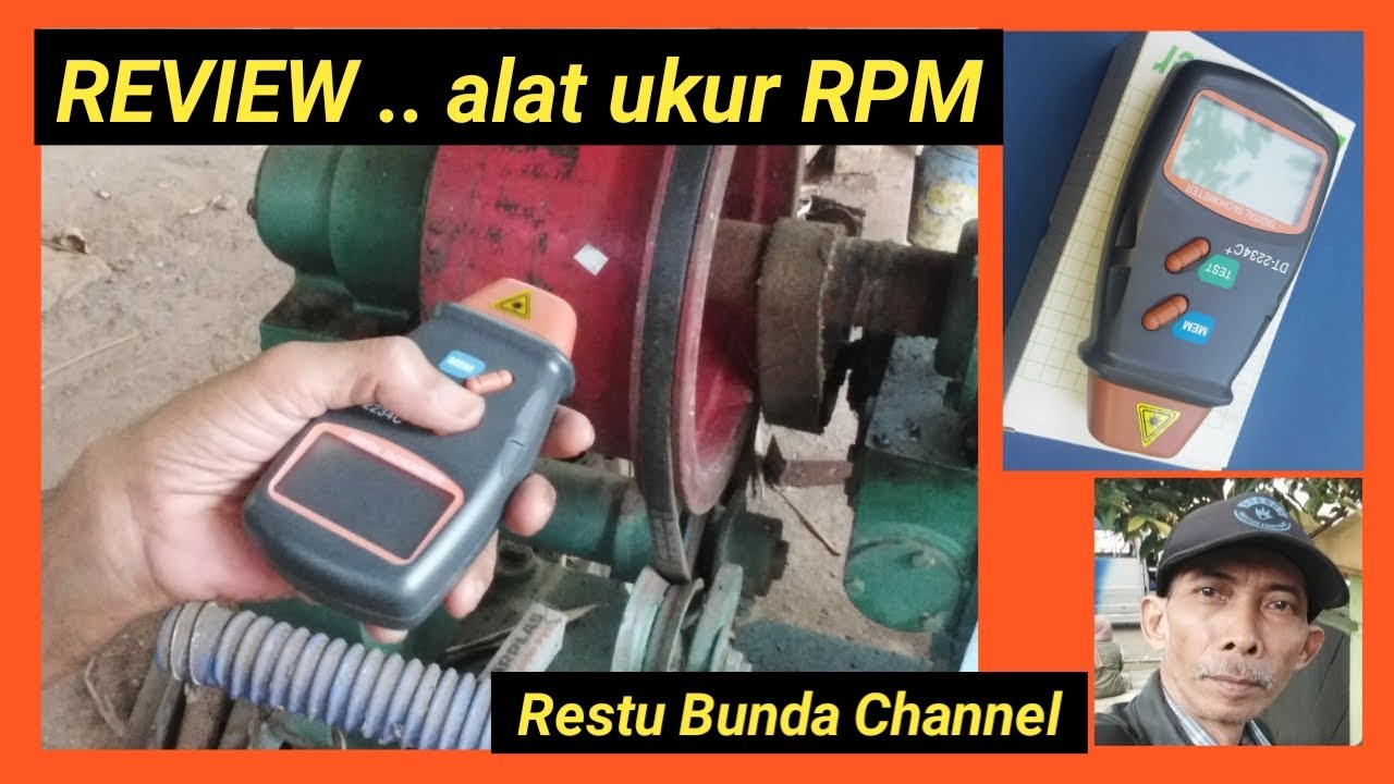 Review alat ukur rpm DT-2234C+