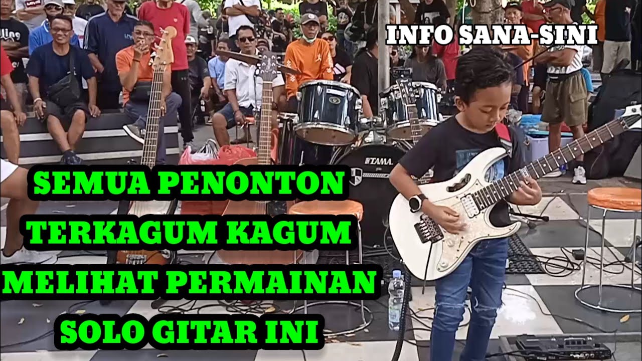 LIAR BIASA !!!!! SEMUA PENONTON TERKAGUM - KAGUM MELIHAT PERMAINAN SOLO GUITAR INI 
