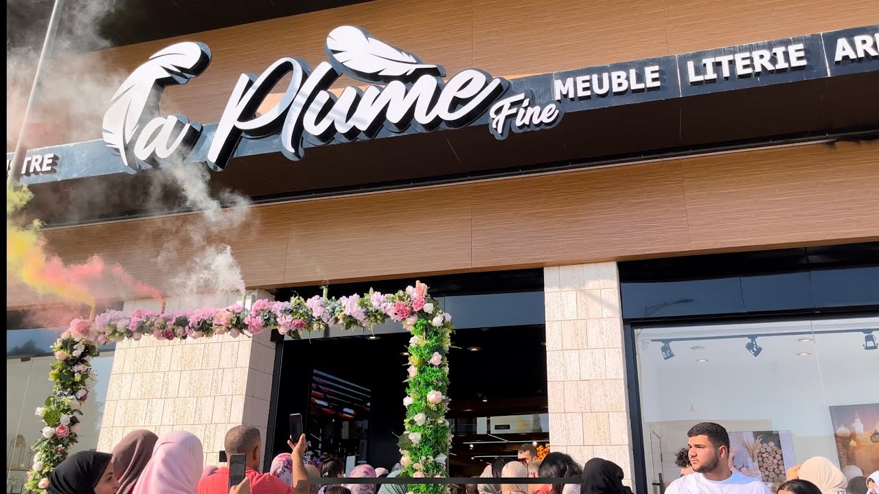 LIVE l افتتاح محل La Plume Fine بوهران التابع لمحلات جوي JOY التجارية