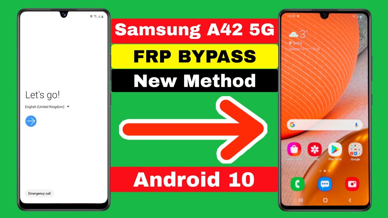 Samsung A42 5G (SM-426B) FRP/Google Lock Bypass | Sound & Vibiration Option Not Available - 2021
