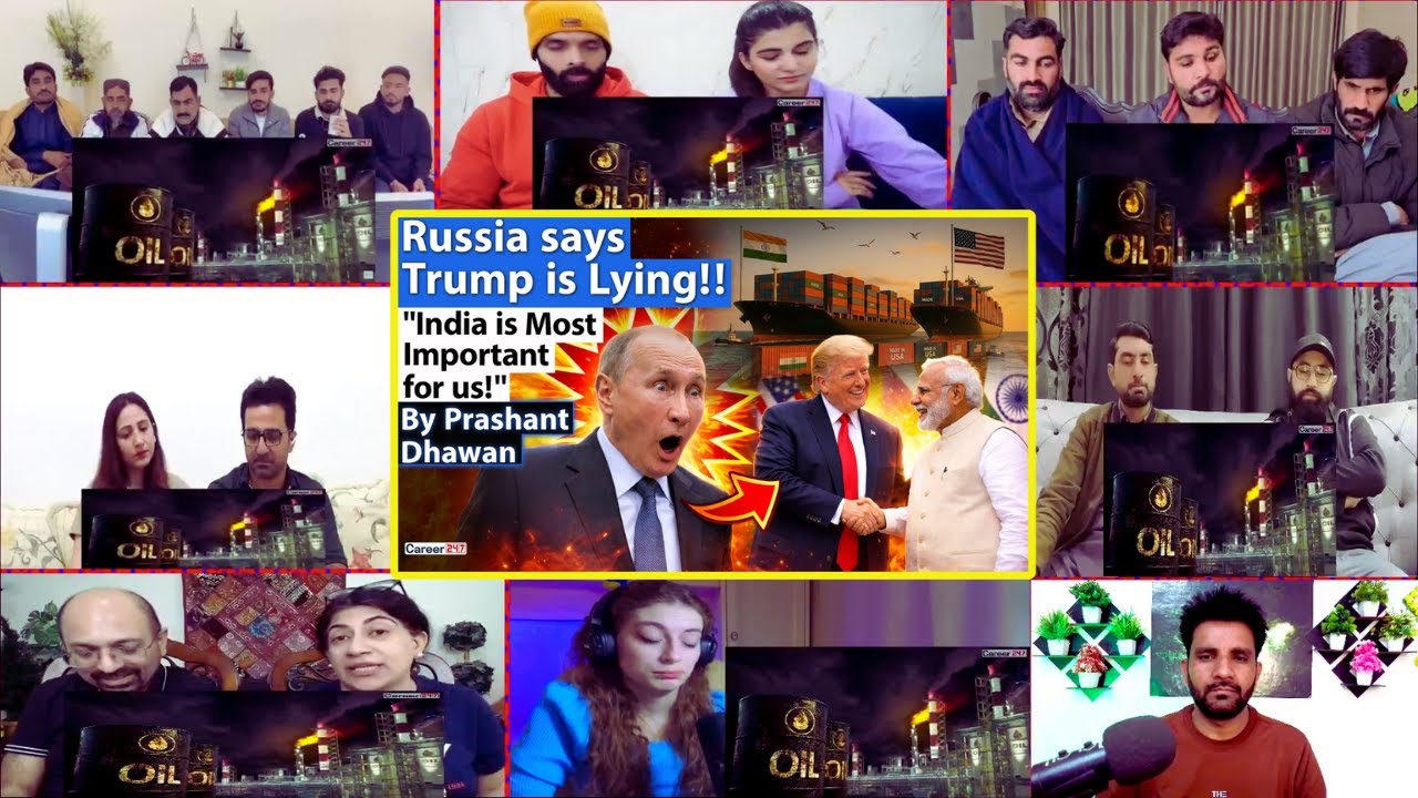 RUSSIA SAYS TRUMP IS LYING | India Will Keep Buying Oil from Russia even after Trade Deal?| Reaction