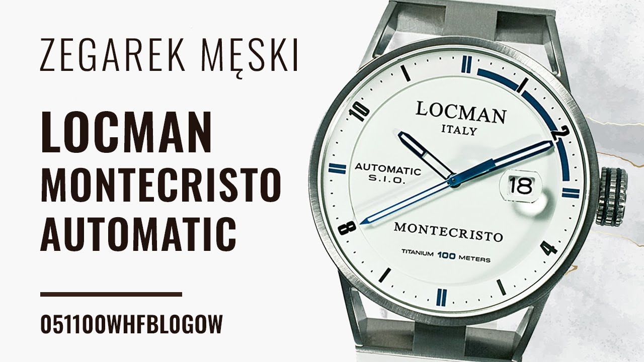 Zegarownia.pl LOCMAN MONTECRISTO AUTOMATIC - 051100WHFBL0GOW
