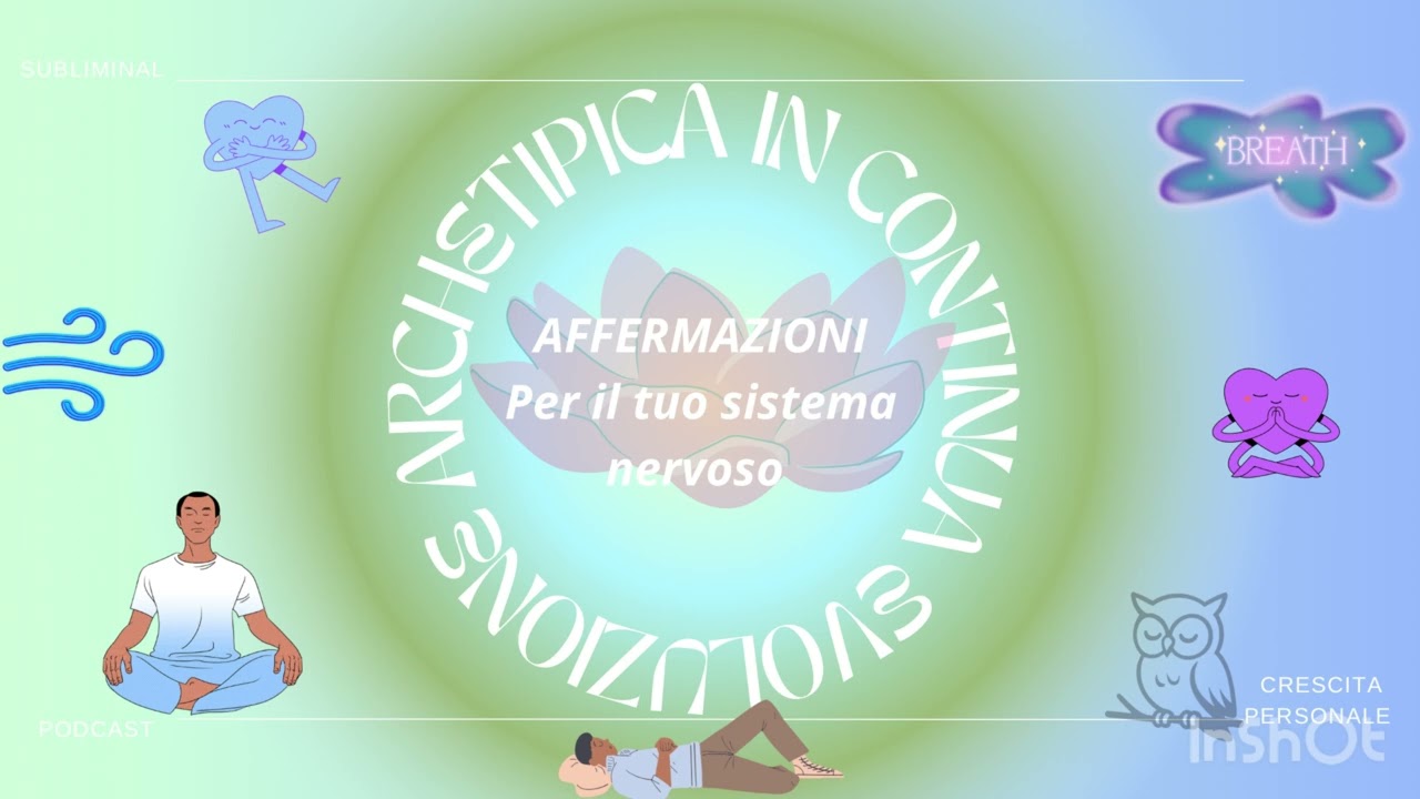 Afferma con me•il tuo sistema nervoso ne gioverá 🧘🏼‍♀️🌬️♥️