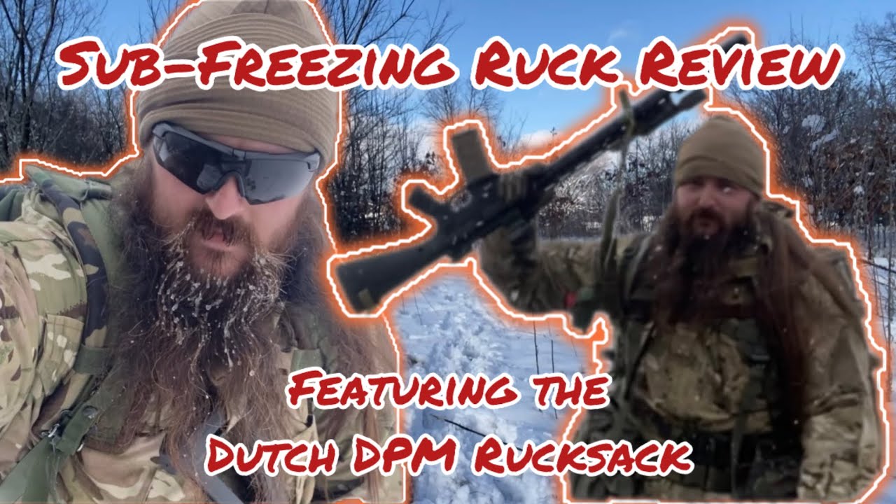Sub-Freezing Ruck Review with the Dutch DPM Rucksack