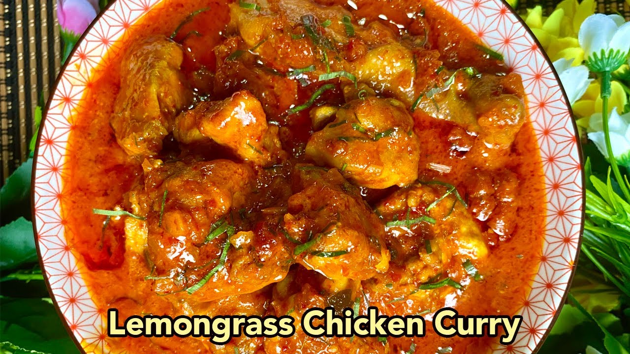 SPICY LEMONGRASS CHICKEN CURRY (Kari Ayam Serai Pedas) | Su's Cookbook