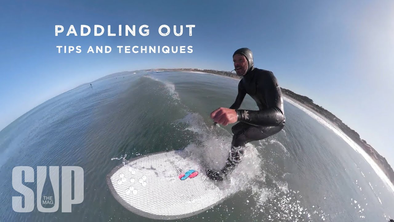 Techniques to Paddle Out Through Surf on Standup Paddleboard