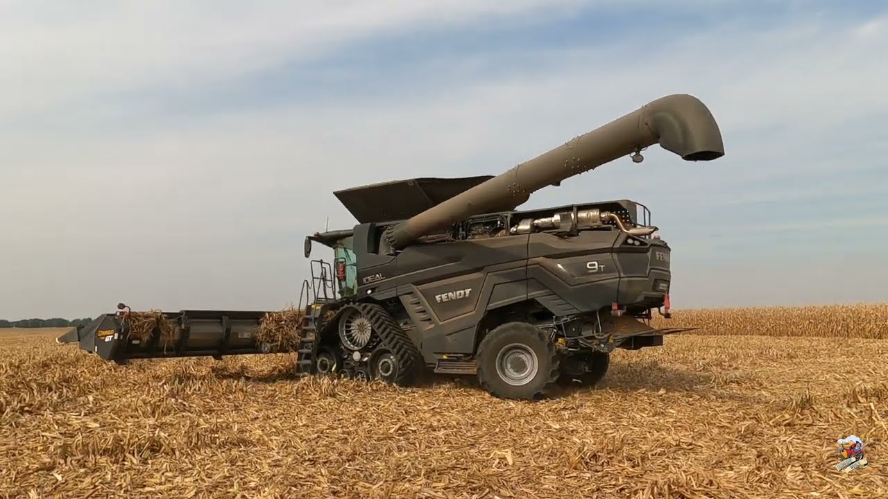 Illinois Corn & Soybean Harvest with Fendt Ideal Combines