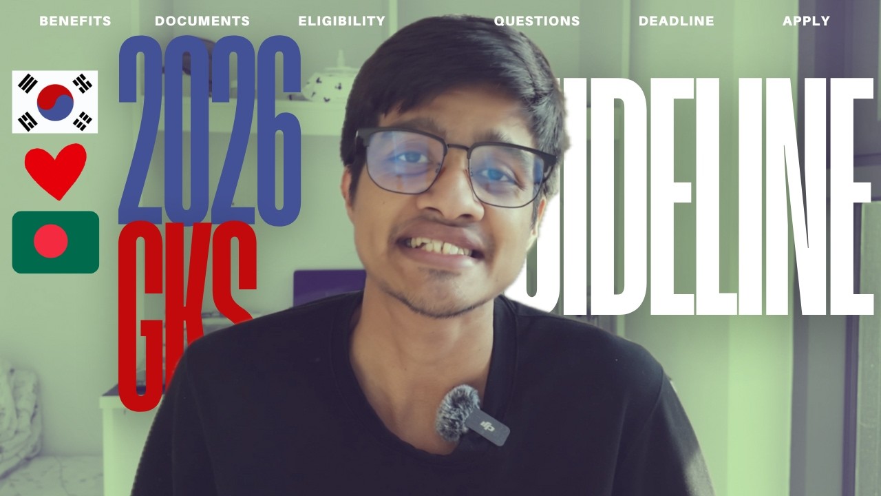 2026 GKS Guideline Explained | GKS PDF | Masters | PHD | Scholarship Guide