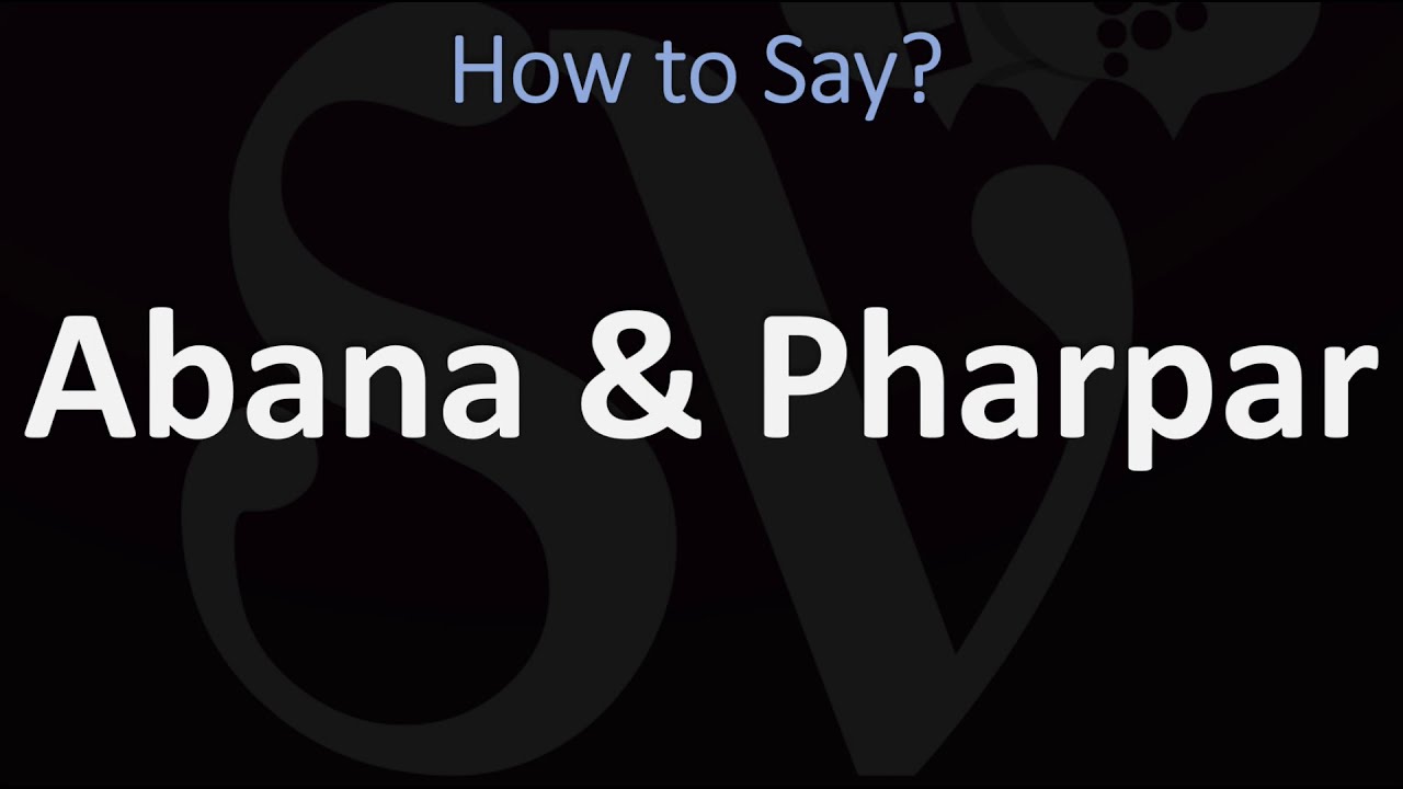 How to Pronounce Abana and Pharpar? (CORRECTLY)