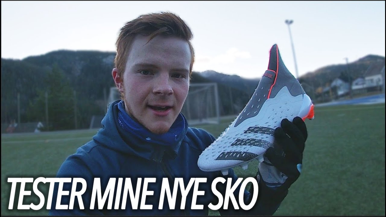 Tester mine nye fotballsko🤩