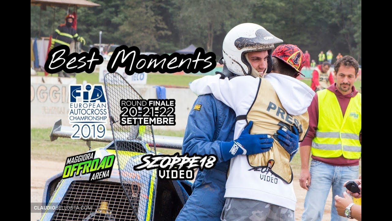 FIA European Autocross Championship 2019 - Best Moments - Tappa Finale - Maggiora | By Szoppe18Video