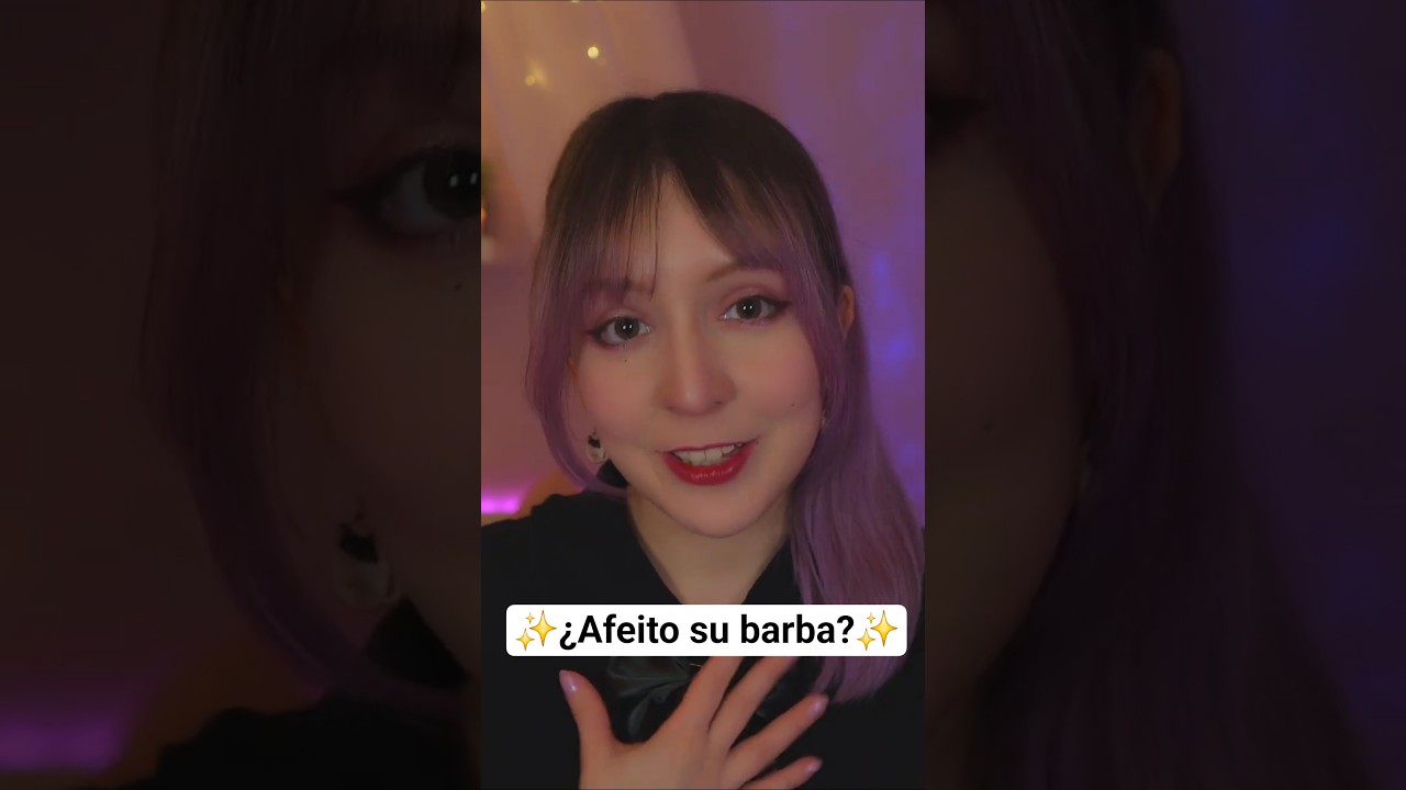 ⭐ASMR barbería 🪒✨ | Afeitado con espuma