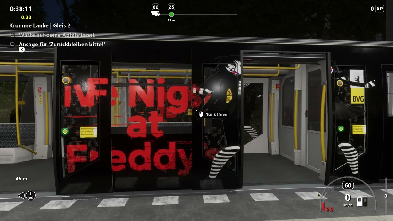 Ich Fahre mit dem FNAF HK (SUBWAYSIM 2)