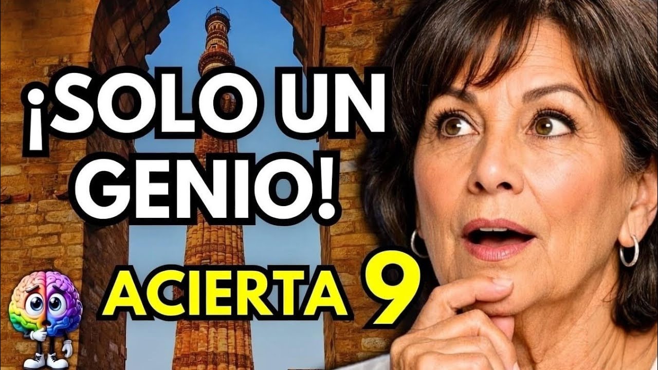 ¡Solo un Genio Acierta 9! 🧠🔥 | Reto de Cultura General Muy Difícil