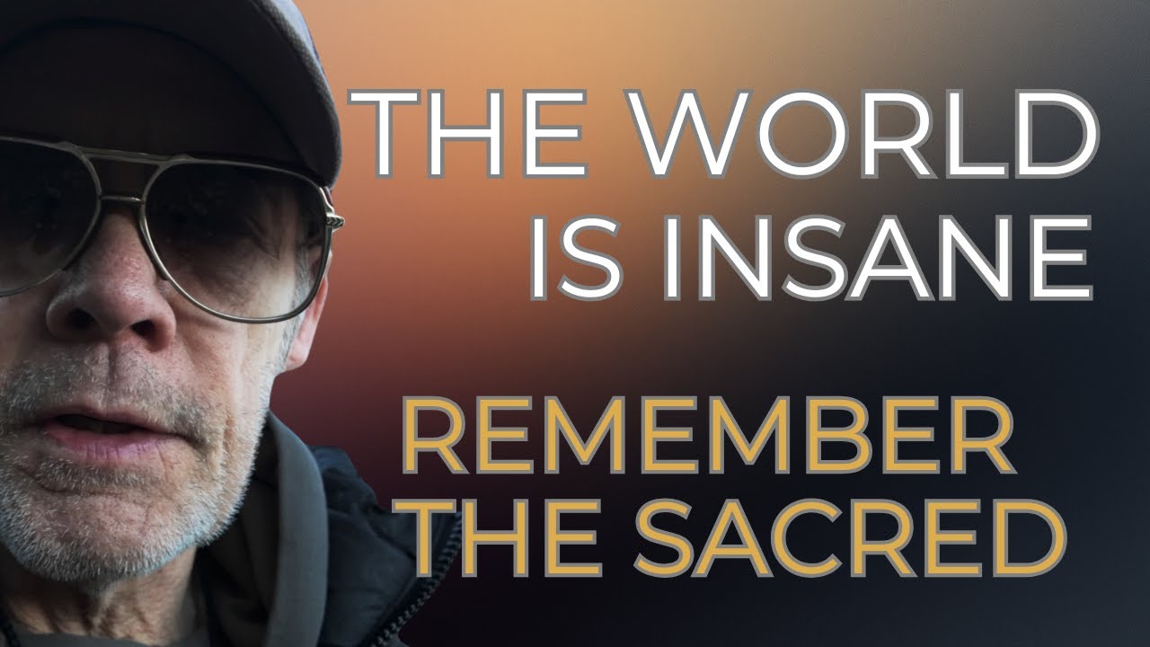 The World is Insane: Unplug and Remember the Sacredness of Life
